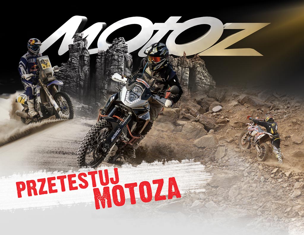 Przetestuj oponę Motoz, tylko w Olek Motocykle