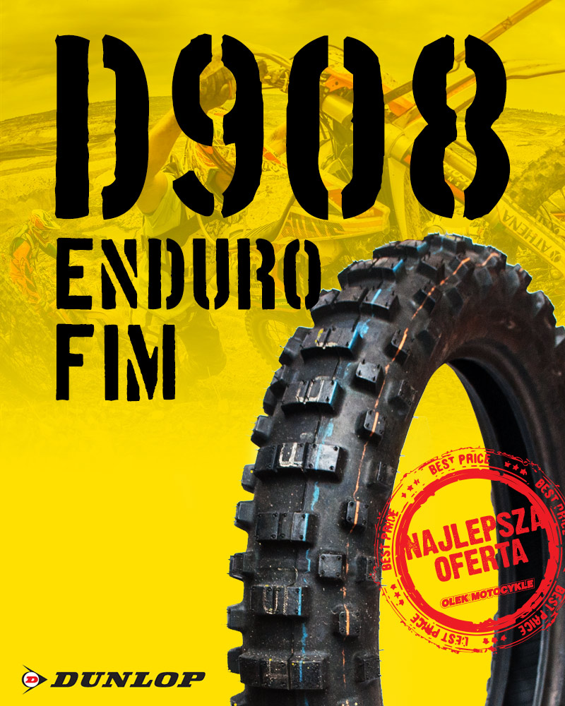 Dunlop D908 Enduro FIM w Olek Motocykle