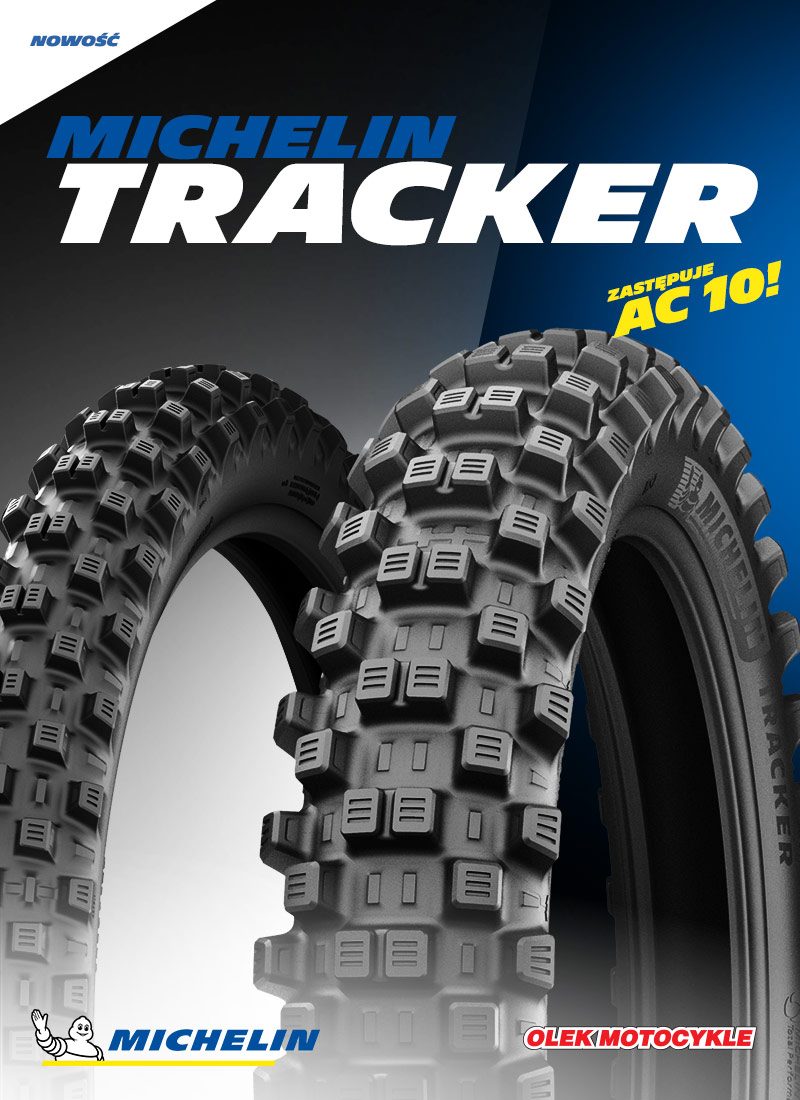 Michelin Tracker zastępuje Michelin AC10. Nowość w Olek Motocykle